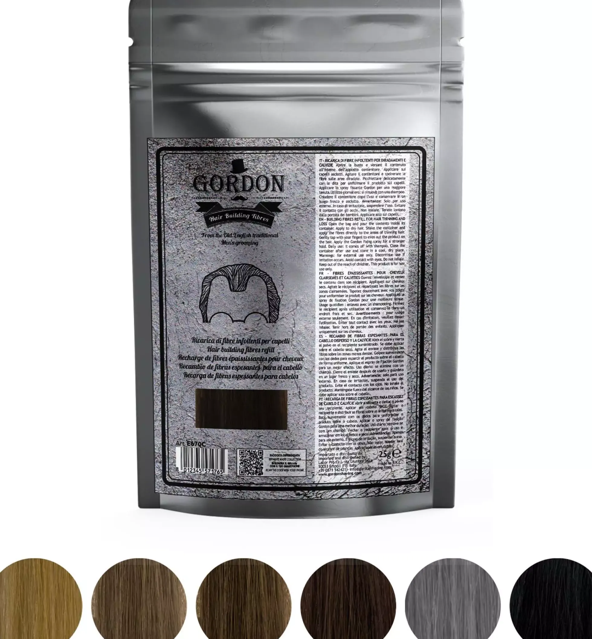 Gordon Hair Buidling Fibers Dark Blonde