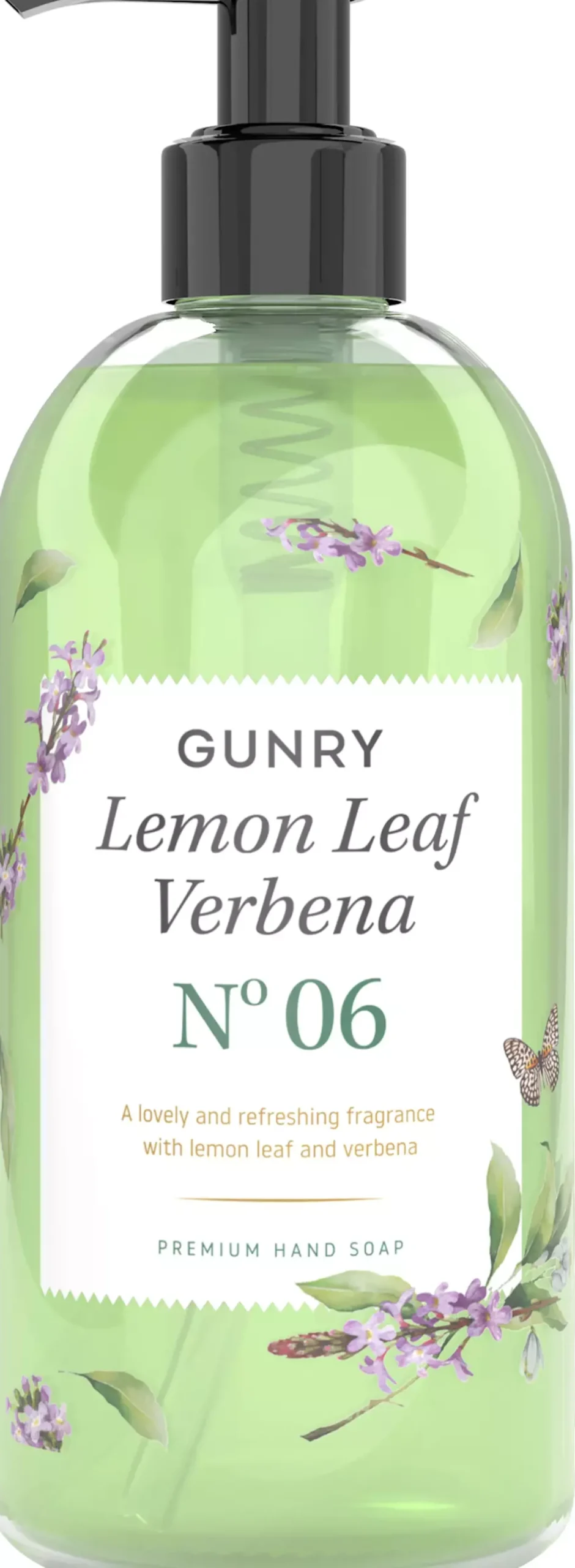Gunry Classic Botanica Hand Wash Lemon Leaf Verbena 500 ml