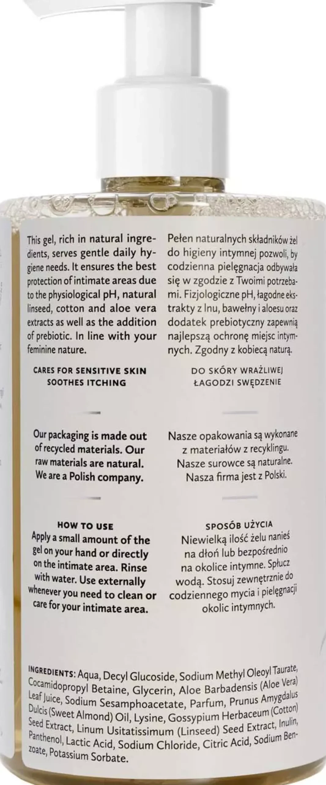 Hagi Natural Intimate Wash Gel 300 ml