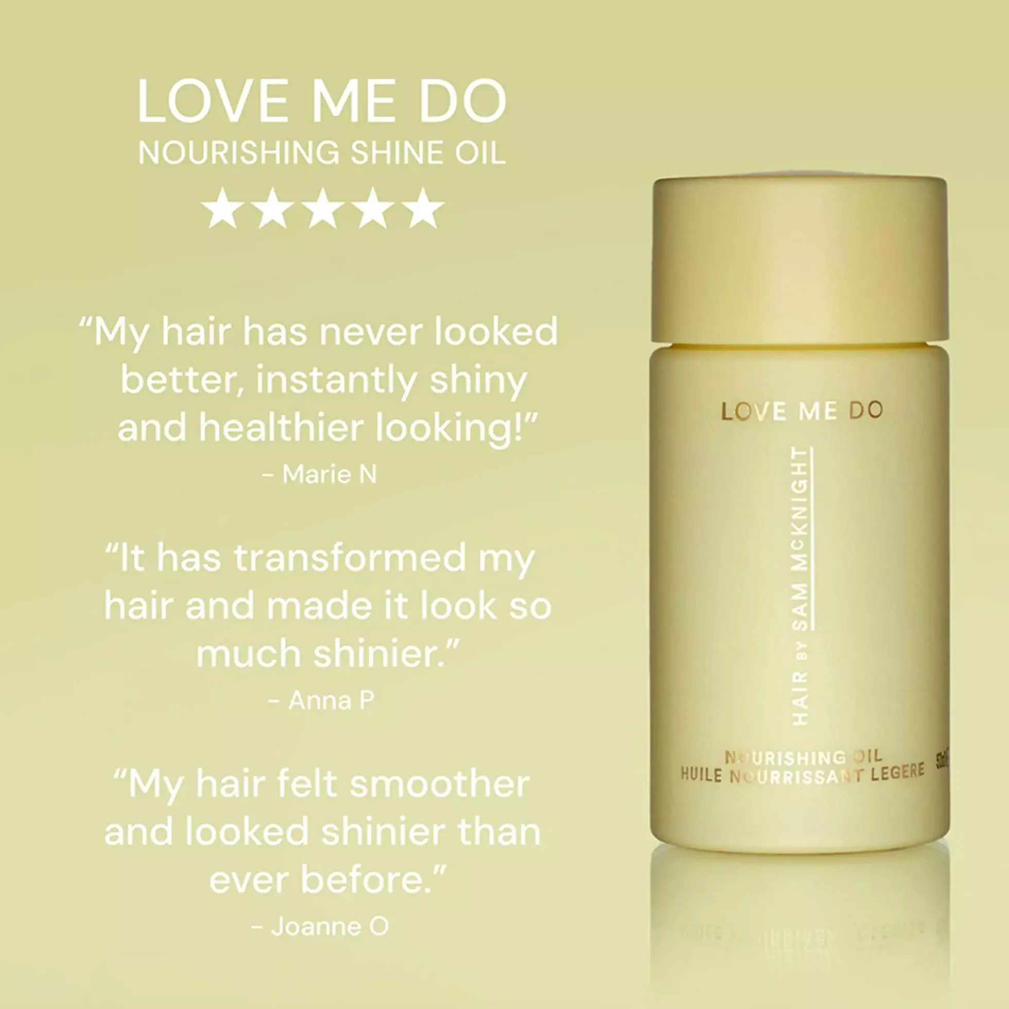 Hair by Sam McKnight Love Me Do Nourishing Oil 50 ml