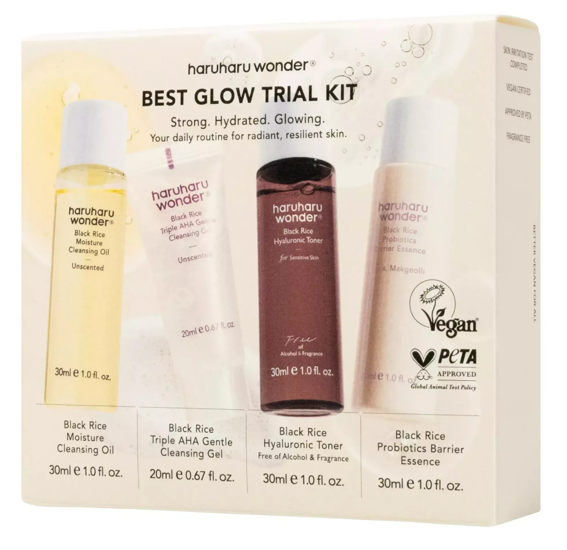 haruharu wonder Best Glow Trial Kit