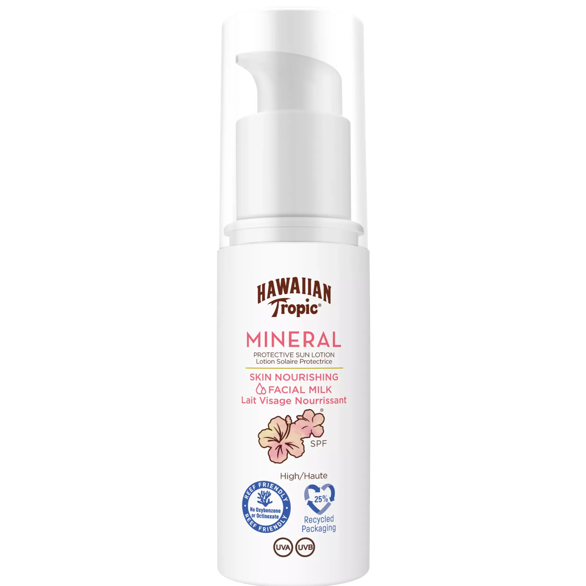 Hawaiian Tropic Mineral Sun Milk Face SPF30 50 ml