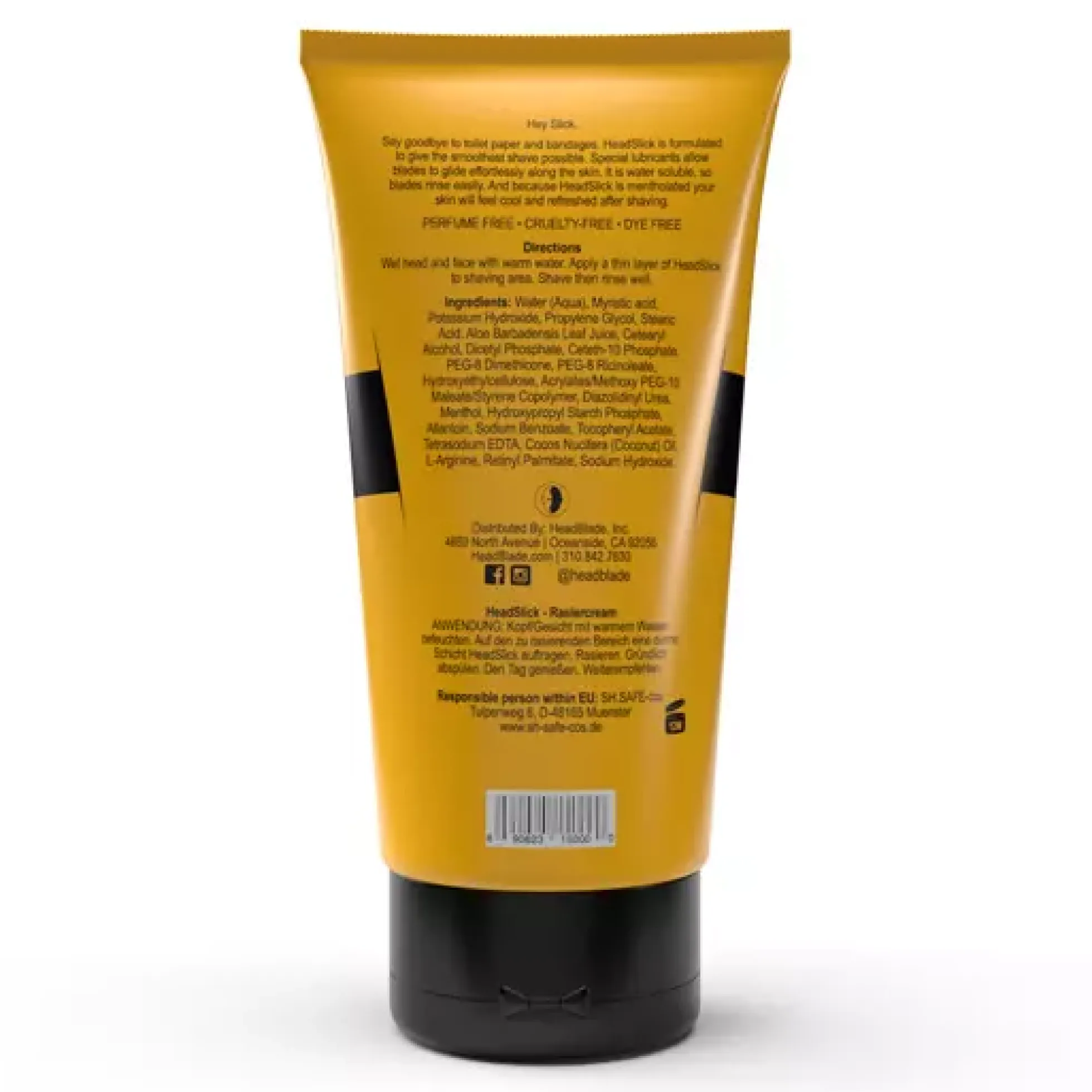 HeadBlade HEADSLICK Mentholated Shave Cream 237 ml