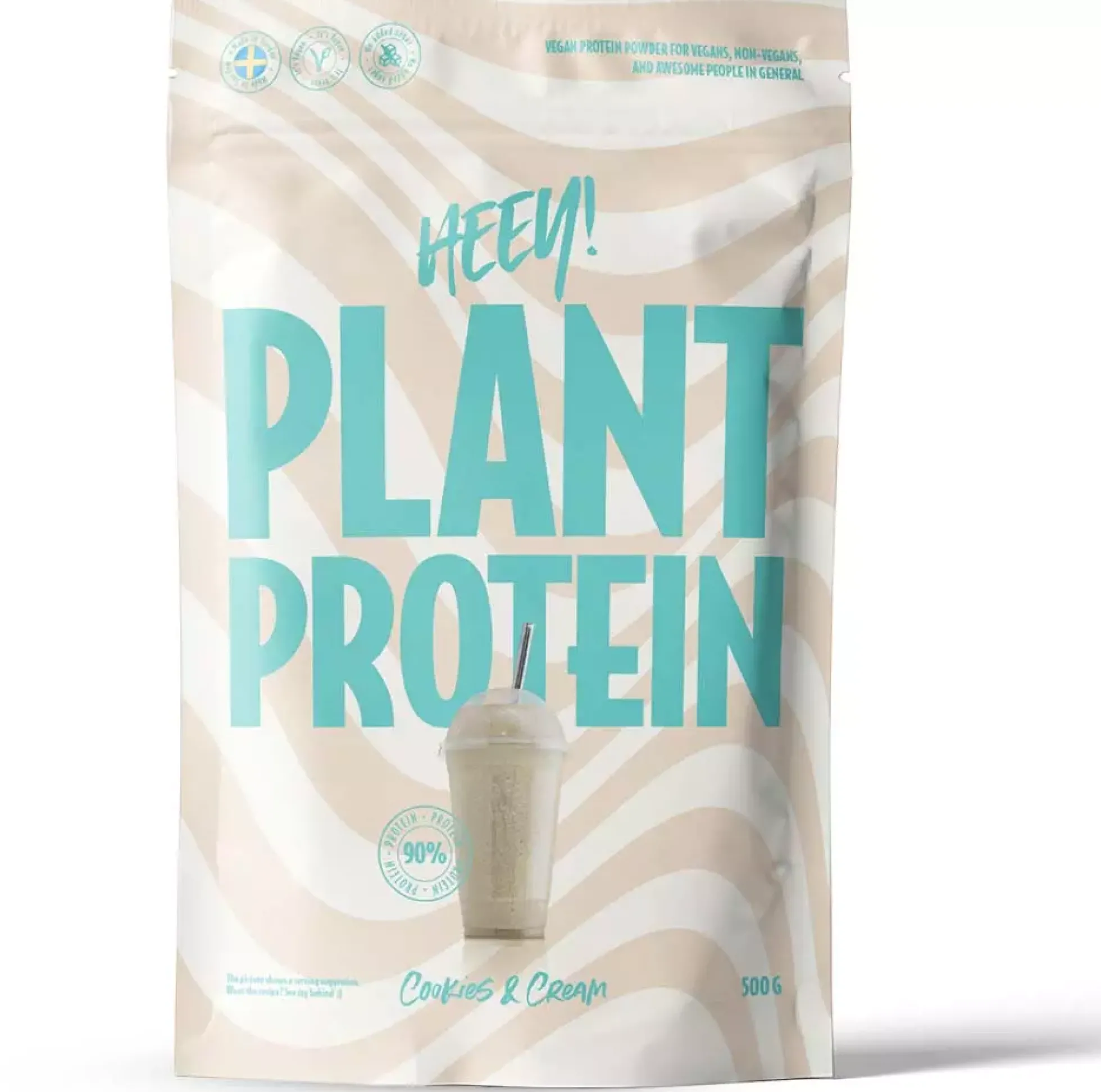 Heey! Veganskt Protein Cookies & Cream 500 g