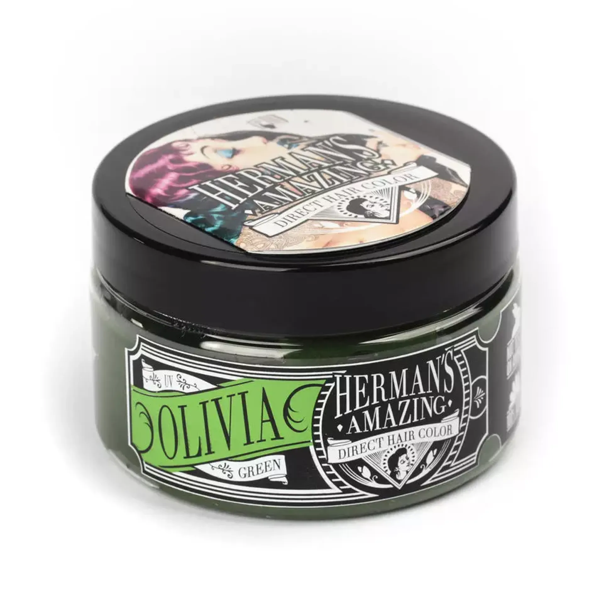 Herman´s Amazing Hair color Olivia Green