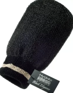 Hydréa London Exfoliating Spa Mitt Black