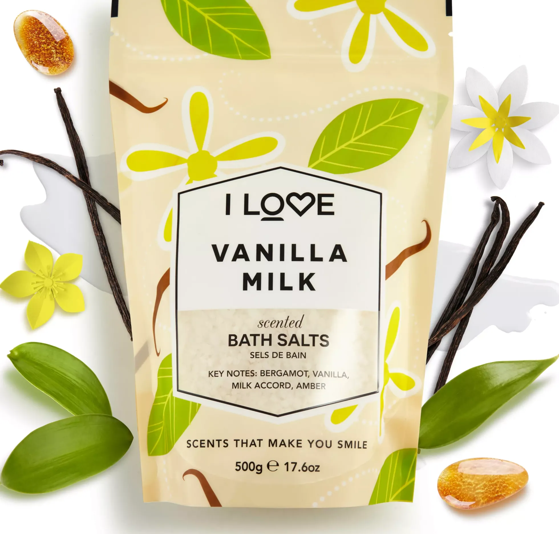 I Love...Signature I Love Vanilla Milk Bath Salts 500 g