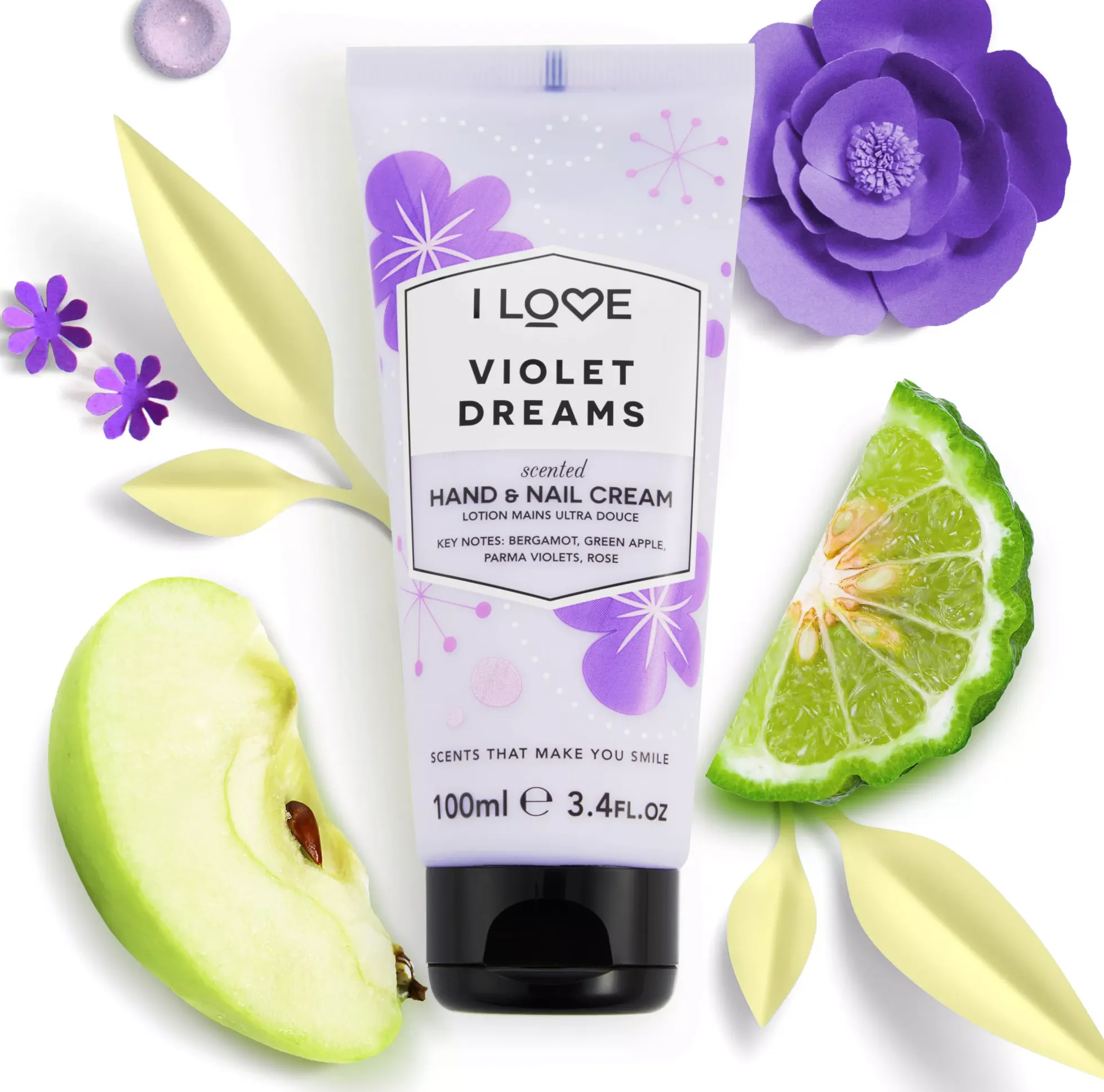 I Love...Signature I Love Violet Dreams Hand & Nail Cream 100 ml
