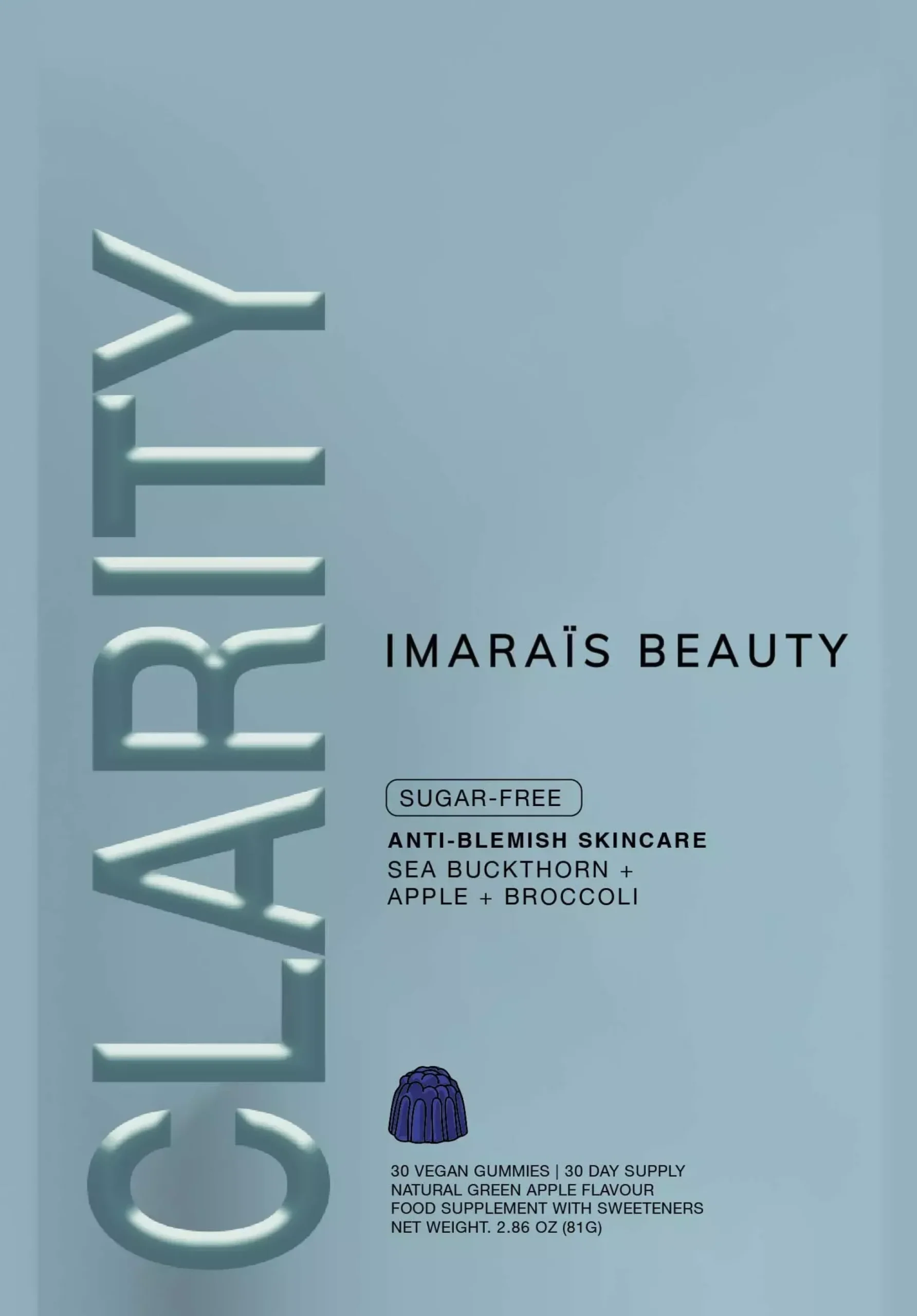Imaraïs Beauty Clarity Anti-Blemish Skincare Gummies 30-pack