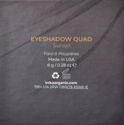 Inika Organic Eyeshadow Quad Sunset