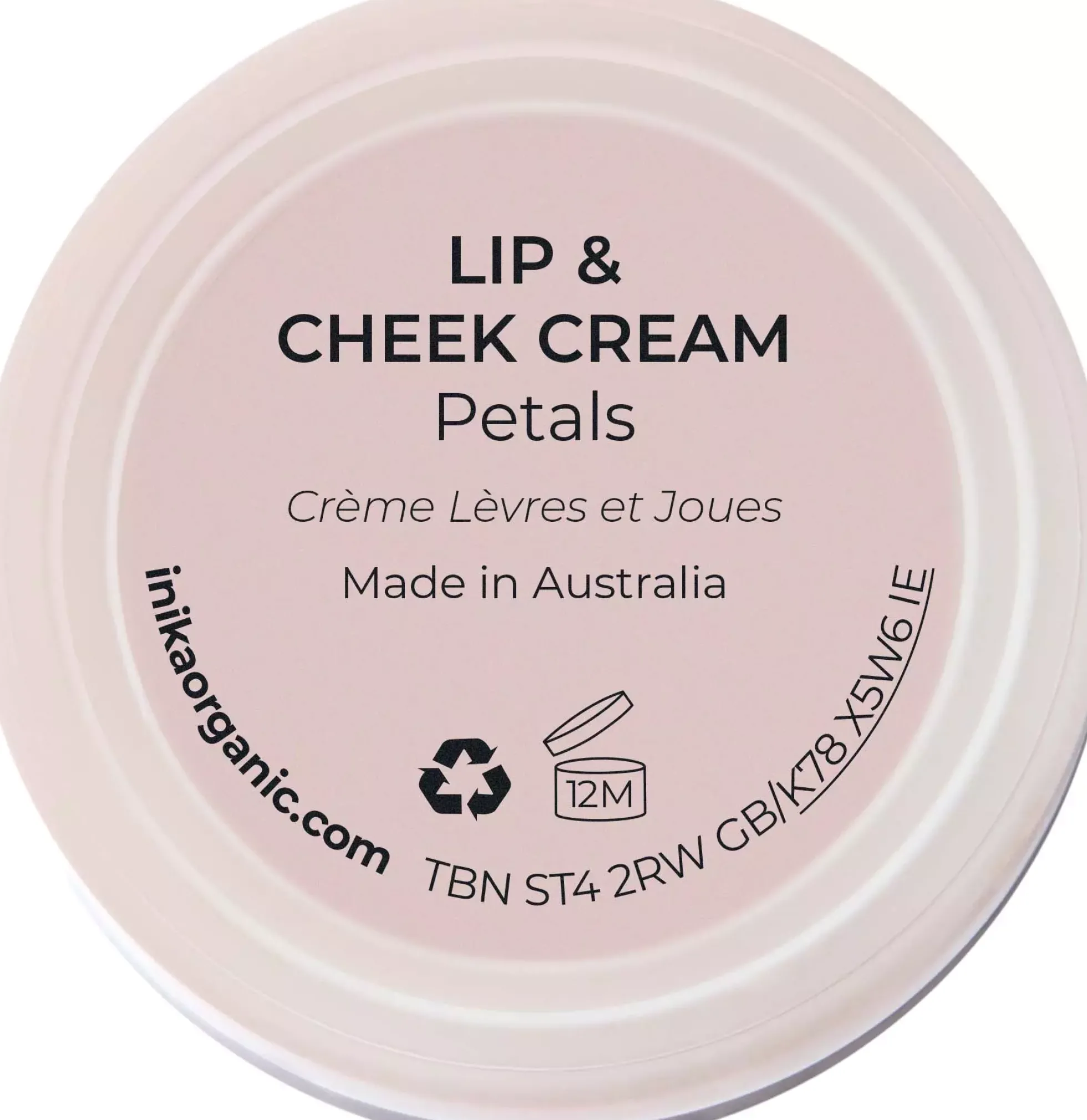 Inika Organic Lip & Cheek Cream Petals