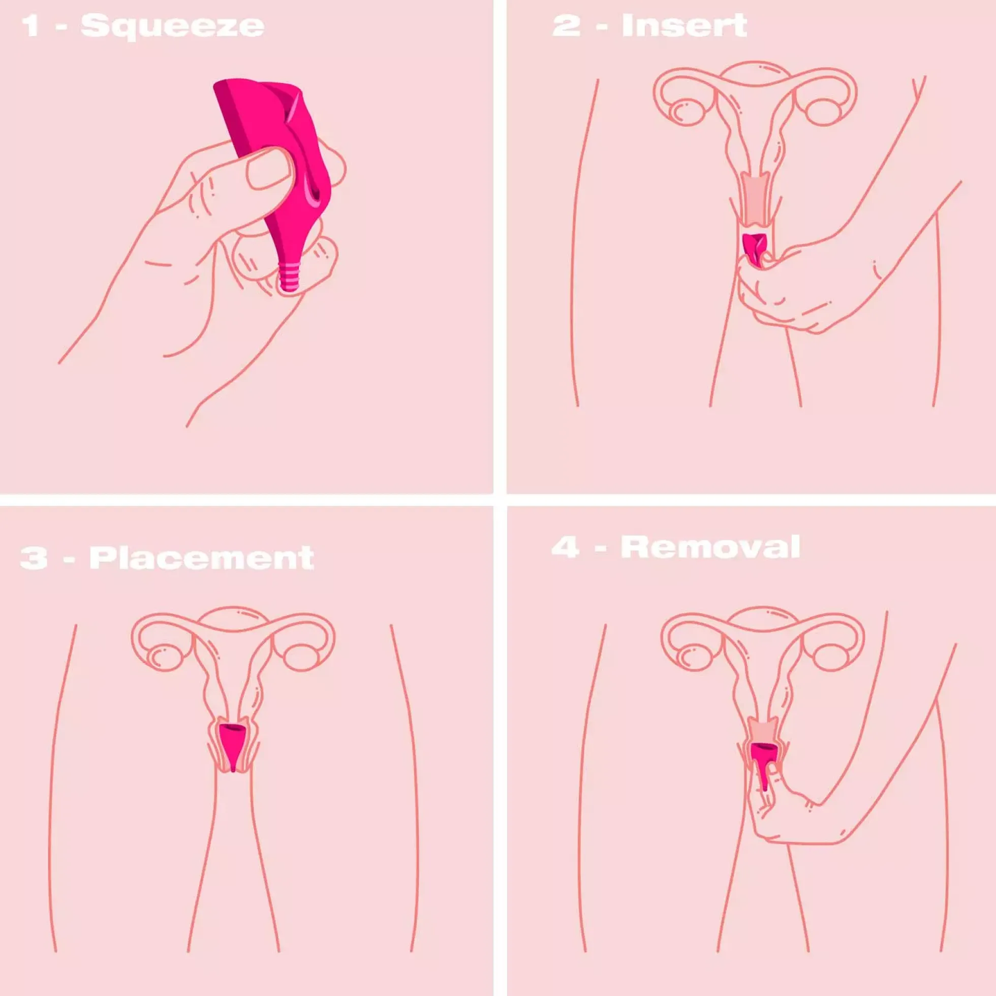 INTIMINA Lily Cup A window Menstrual cup A