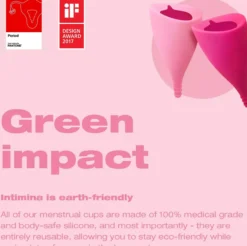 INTIMINA Lily Cup A window Menstrual cup A