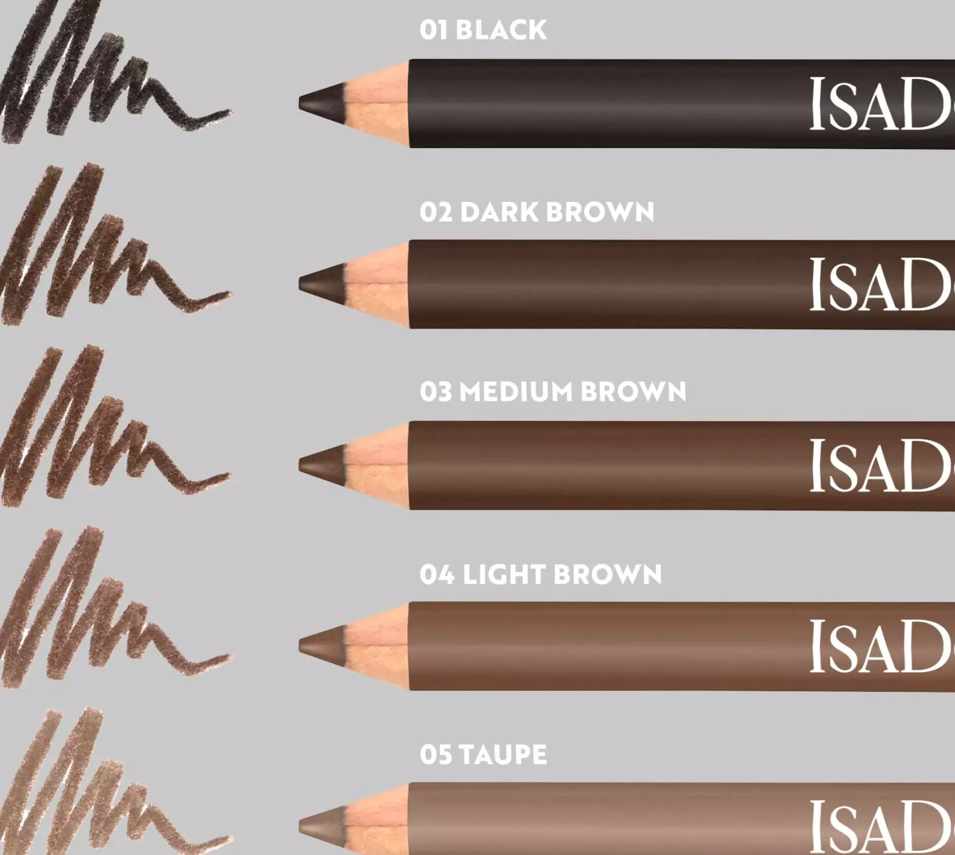 IsaDora The Brow Powder Pen, Shapes, Defines & Fills 03 Medium Brown