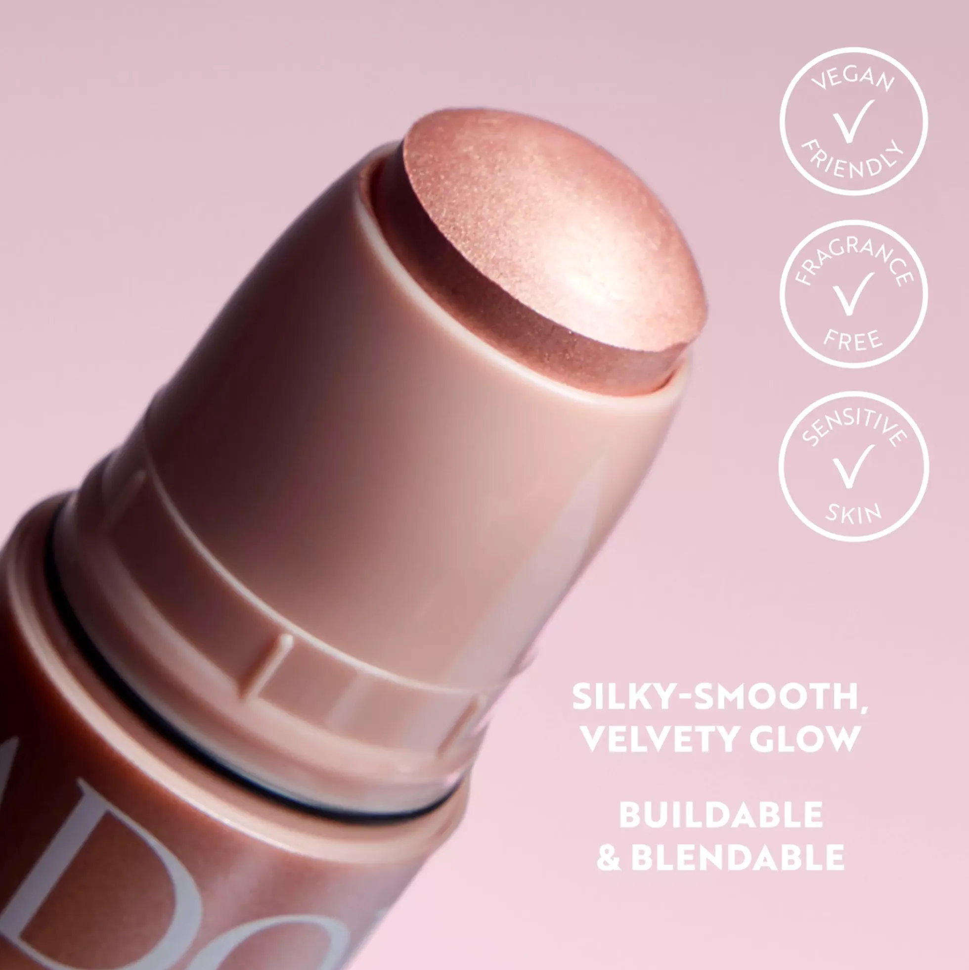 IsaDora The Highlight Stick Cream-to-Silky Powder 64 Frosty Pink