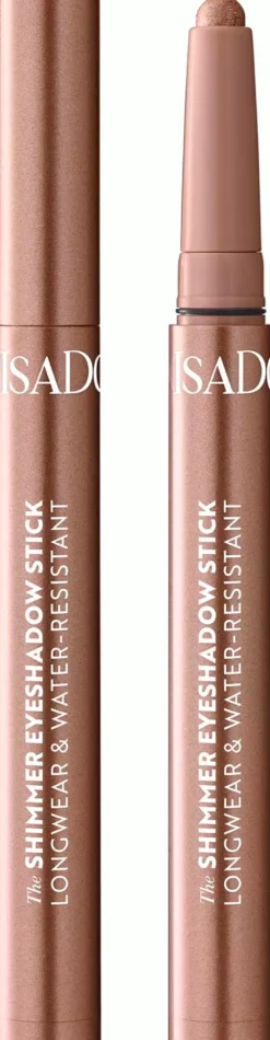 IsaDora The Shimmer Eyeshadow Stick Longwear & Water-Resistant 41 Bronze Brown