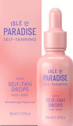 Isle Of Paradise Self Tanning Drops Light