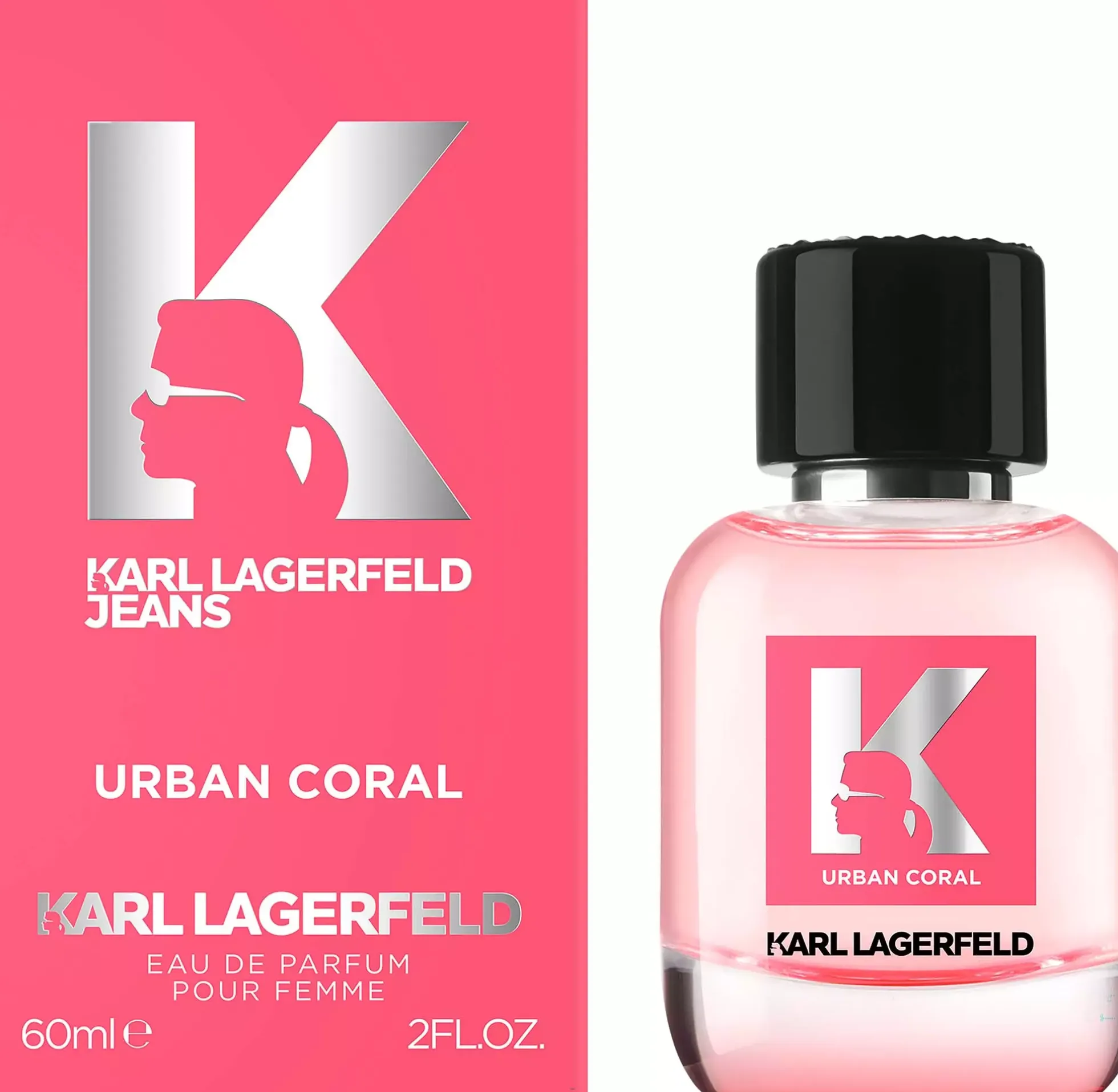 Karl Lagerfeld Jeans Urban Coral Pour Femme Eau de Parfum 60 ml