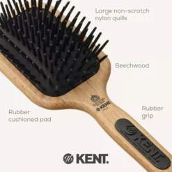 Kent Brushes Airhedz Maxi-Phat De-Tangle Brush