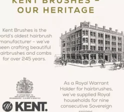 Kent Brushes Airhedz Maxi-Phat De-Tangle Brush