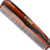 Kent Brushes Handmade Small Fine/Coarse Toothed Pocket Comb