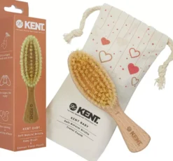 Kent BrushesKent Baby Baby Brush & Canvas Travel Pouch