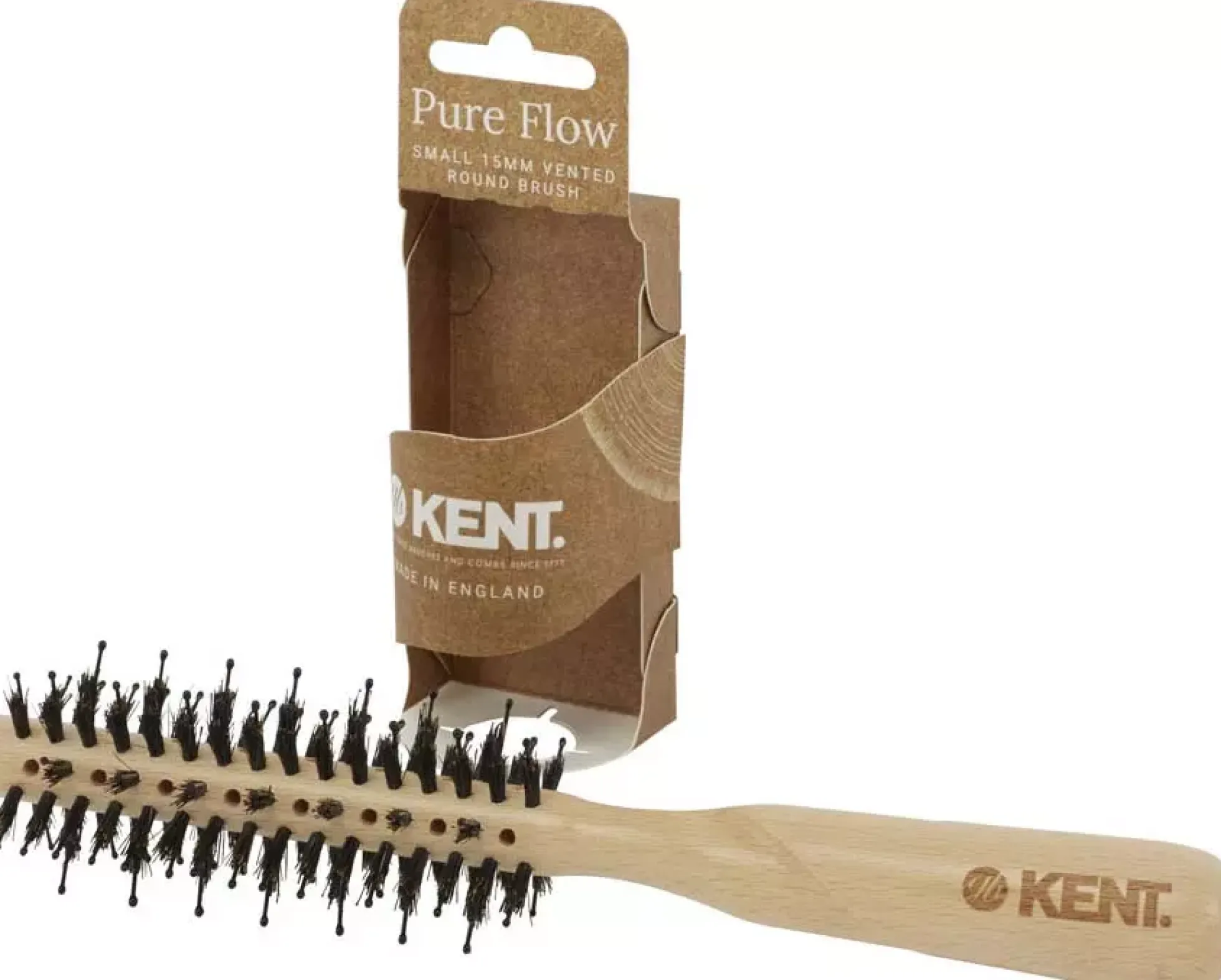Kent Brushes Pure Flow Large Vented 70 mm Round Brush 70 mm
