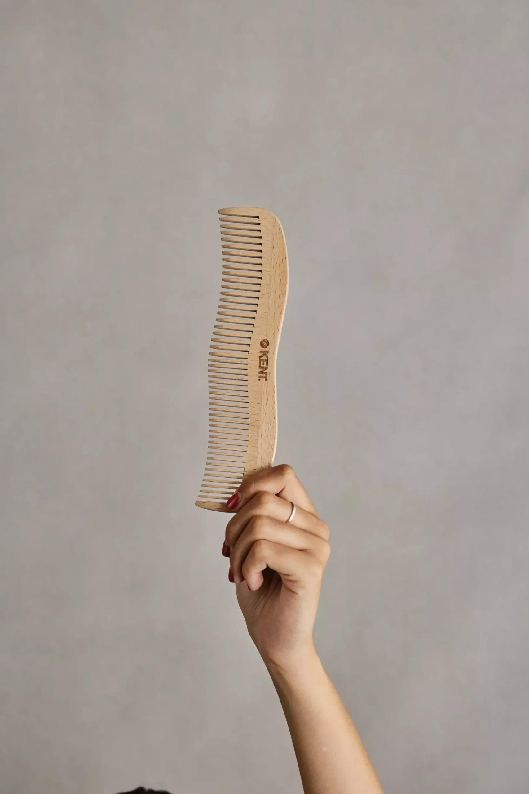 Kent Brushes Pure Flow Wooden Comb