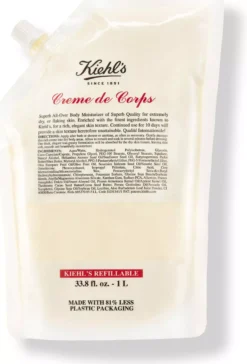 Kiehl'sCreme De Corps Hydrating Body Moisturizer Refill 1000 ml