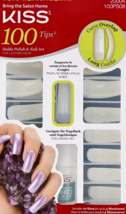 Kiss 100 Nails Curve Overlap International