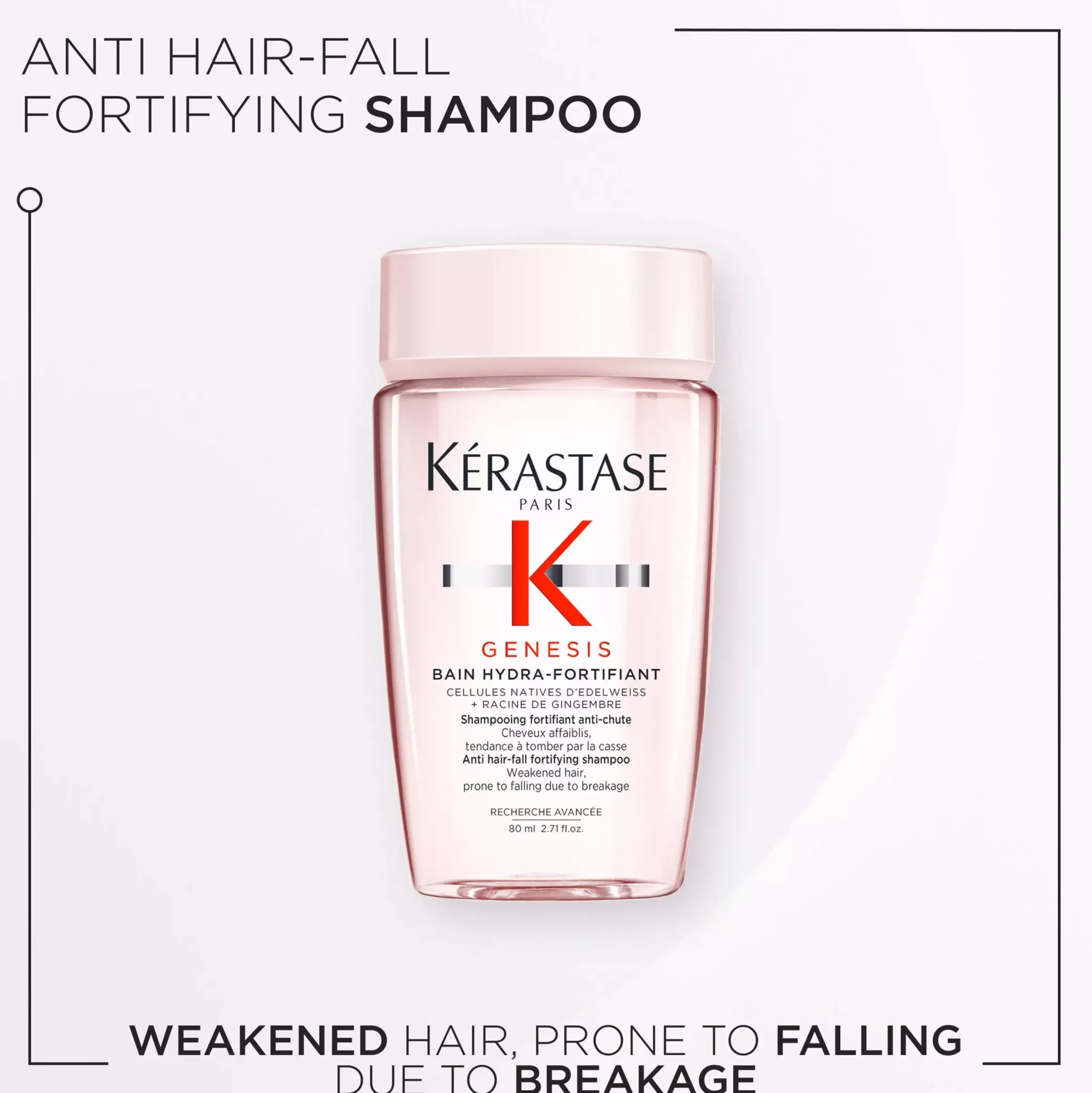 KérastaseGenesis Bain Hydra-Fortifiant Shampoo Travel Size 80 ml