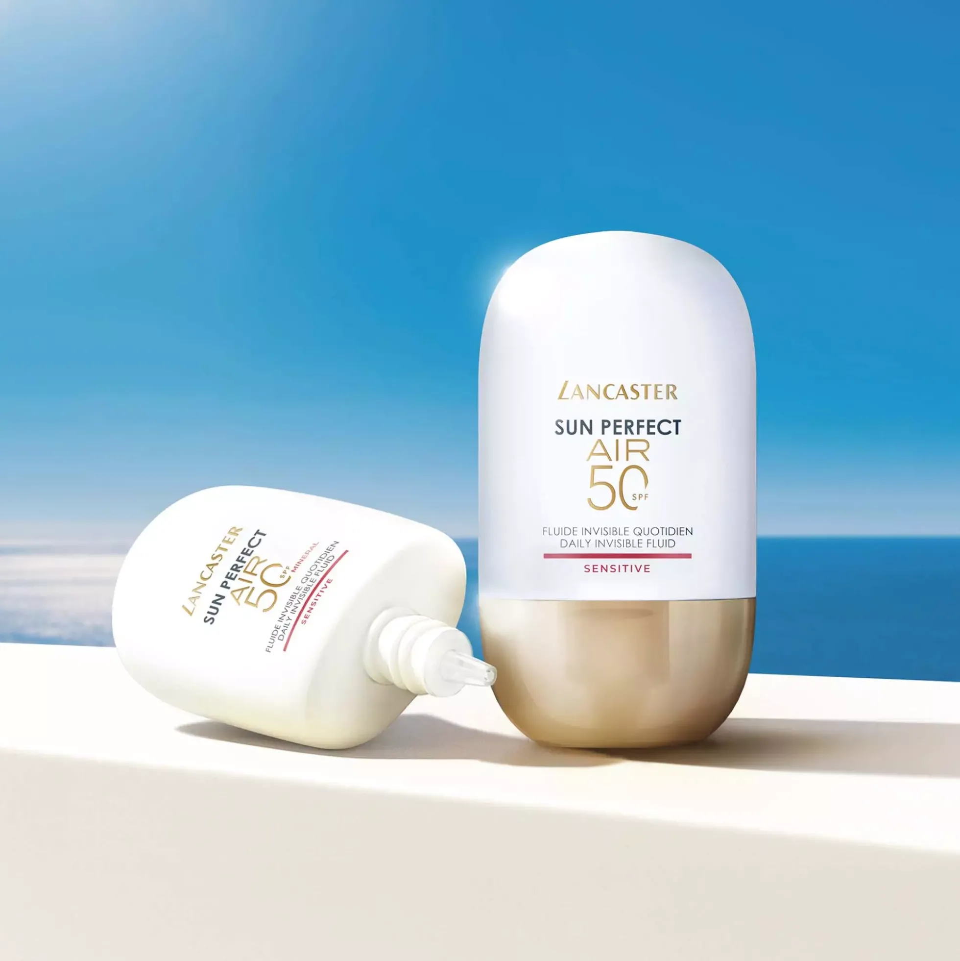 Lancaster Sun Perfect Air Daily Invisible Fluid Sensitive SPF50