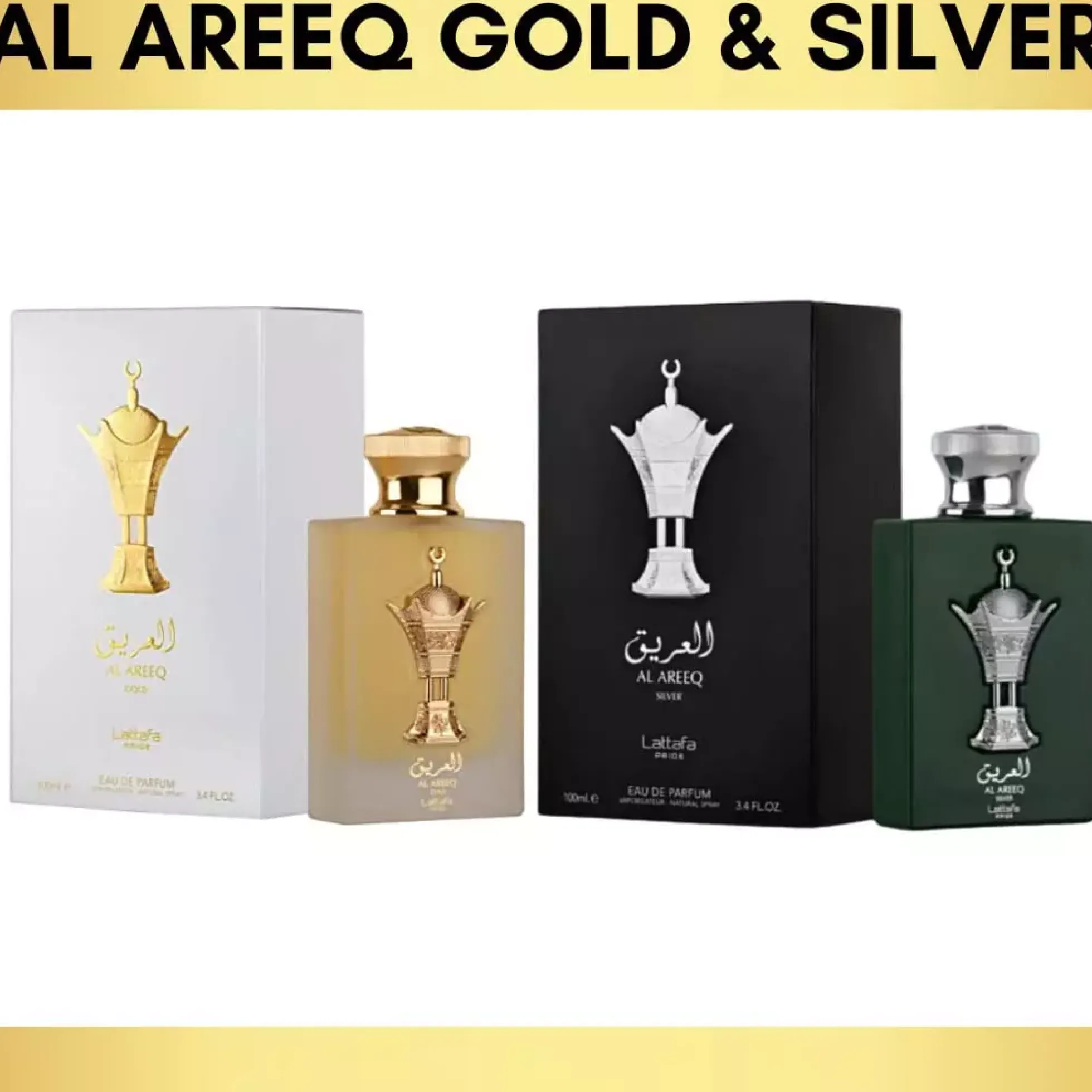 Lattafa Al Areeq Gold Eau de Parfum 50 ml
