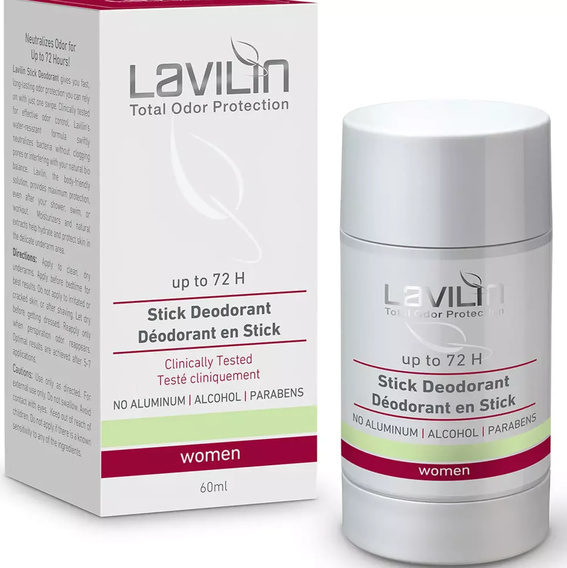 Lavilin Stick Deodorant 72h Women Probiotic 60 ml