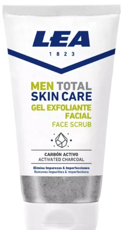 LEAMen Activated Charcoal Face Scrub 150 ml