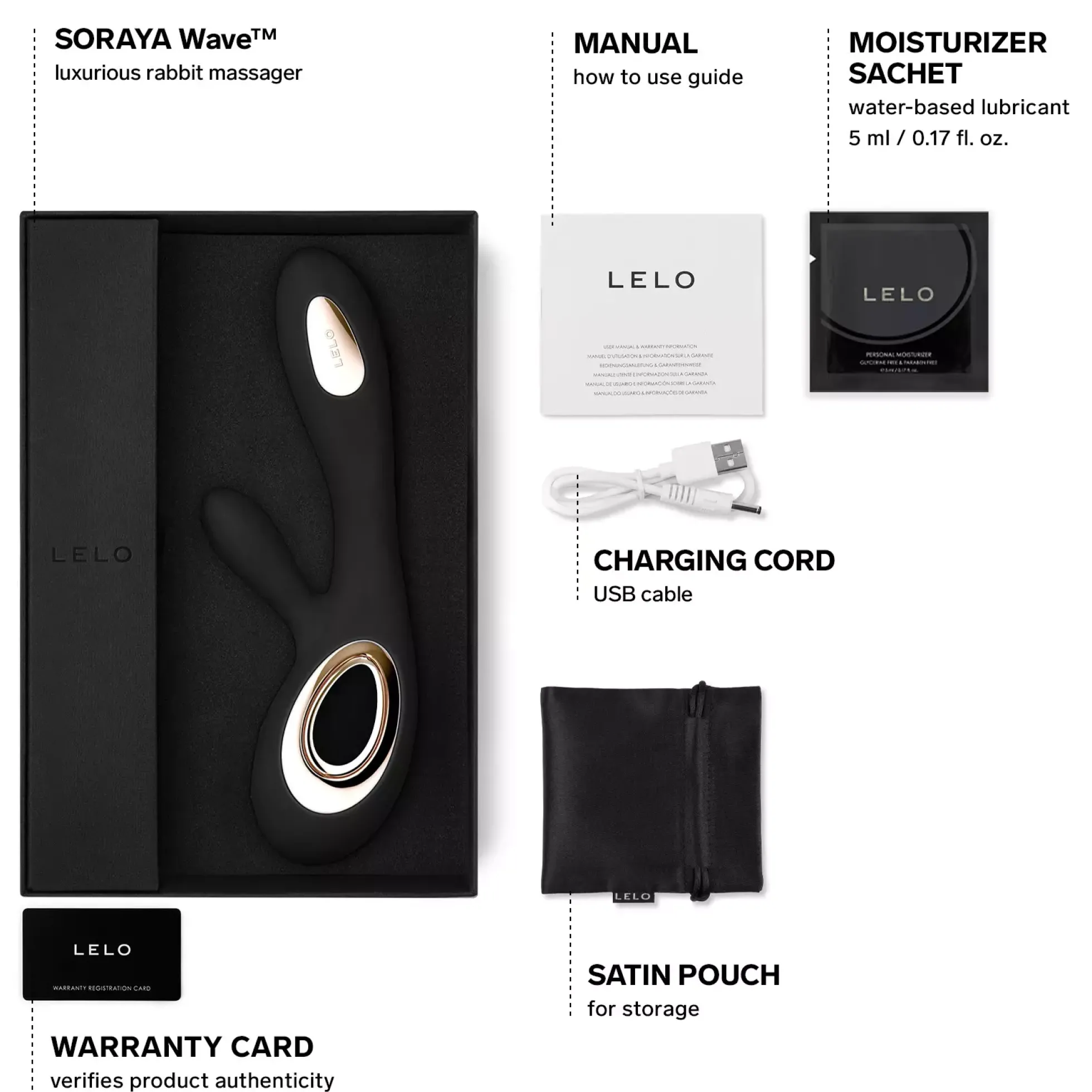 LELO Soraya Wave Black