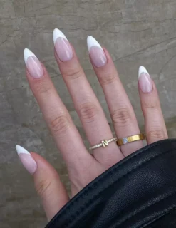 Le Mini MacaronLe Gel Soft Gel Tips Short Round Square, Matte & Per Buff Effect Small