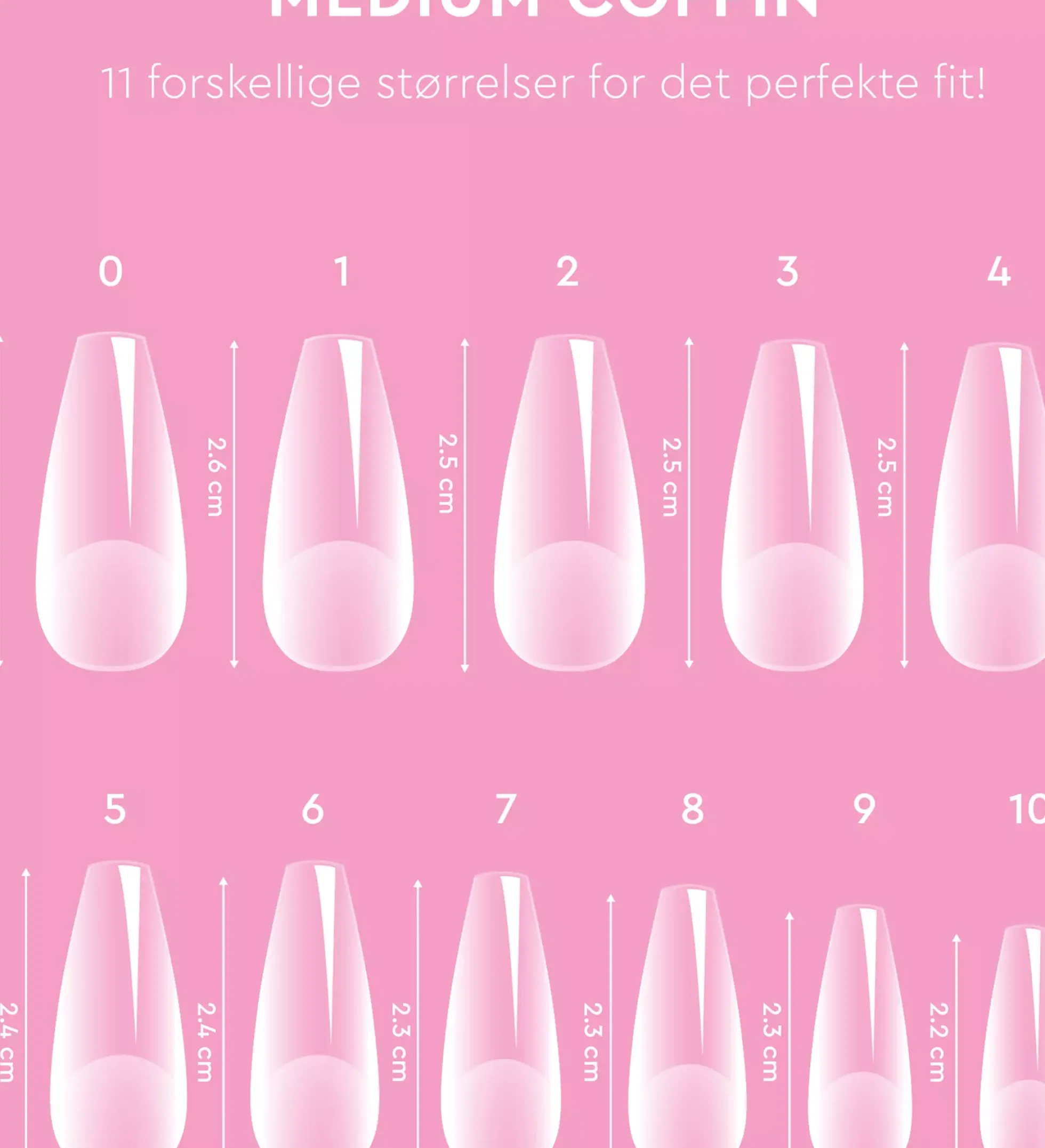 Le Mini MacaronLe Gel Soft Gel Tips Medium Coffin Medium