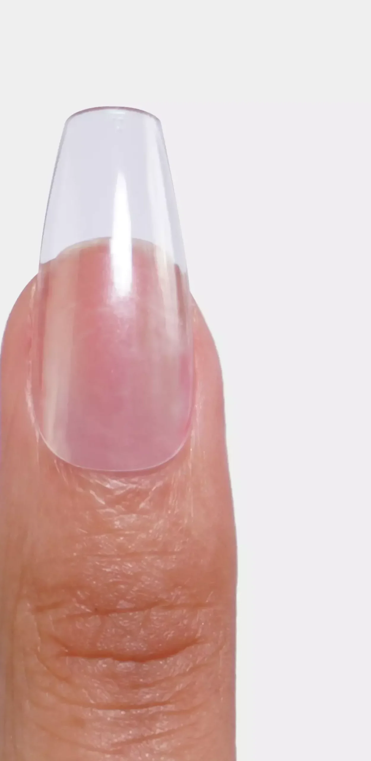 Le Mini MacaronLe Gel Soft Gel Tips Medium Coffin Medium