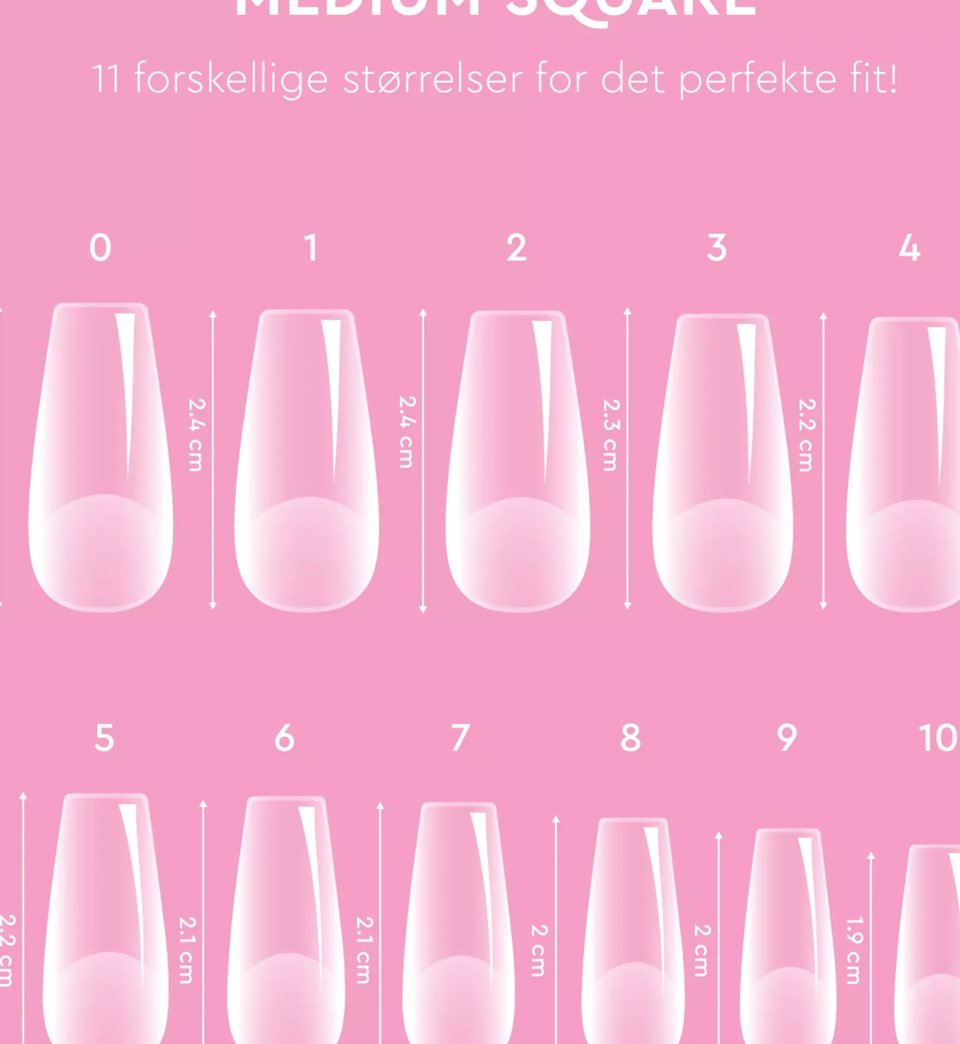 Le Mini MacaronLe Gel Soft Gel Tips Medium Square Medium