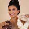 Lenoites BlowoutTie® in Mulberry Silk Mini Beige