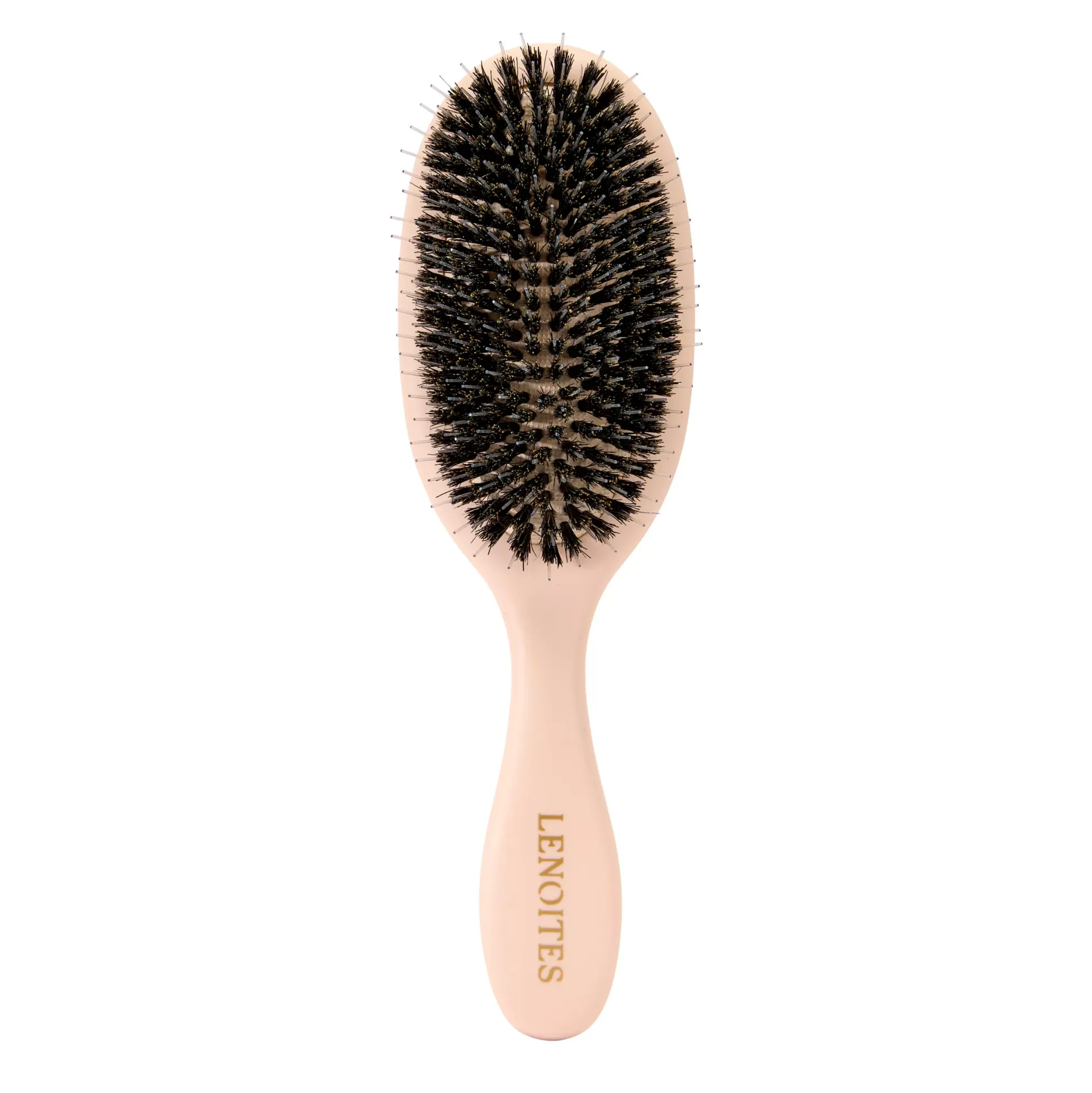Lenoites Hair Brush Wild Boar Black
