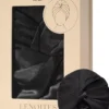 Lenoites Mulberry Silk Sleeping Cap Black