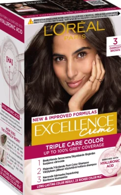 Loreal ParisExcellence Crème Triple Care Color 8,1 Light Ash Blonde