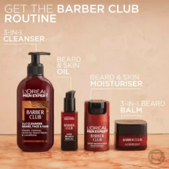 Loreal ParisMen Expert Barber Club Short Beard & Skin Moisturiser 50 ml
