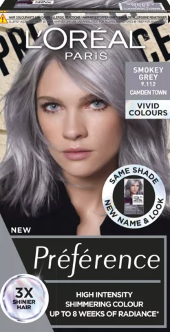 Loreal ParisPréférence Vivids Smokey Grey 9.112