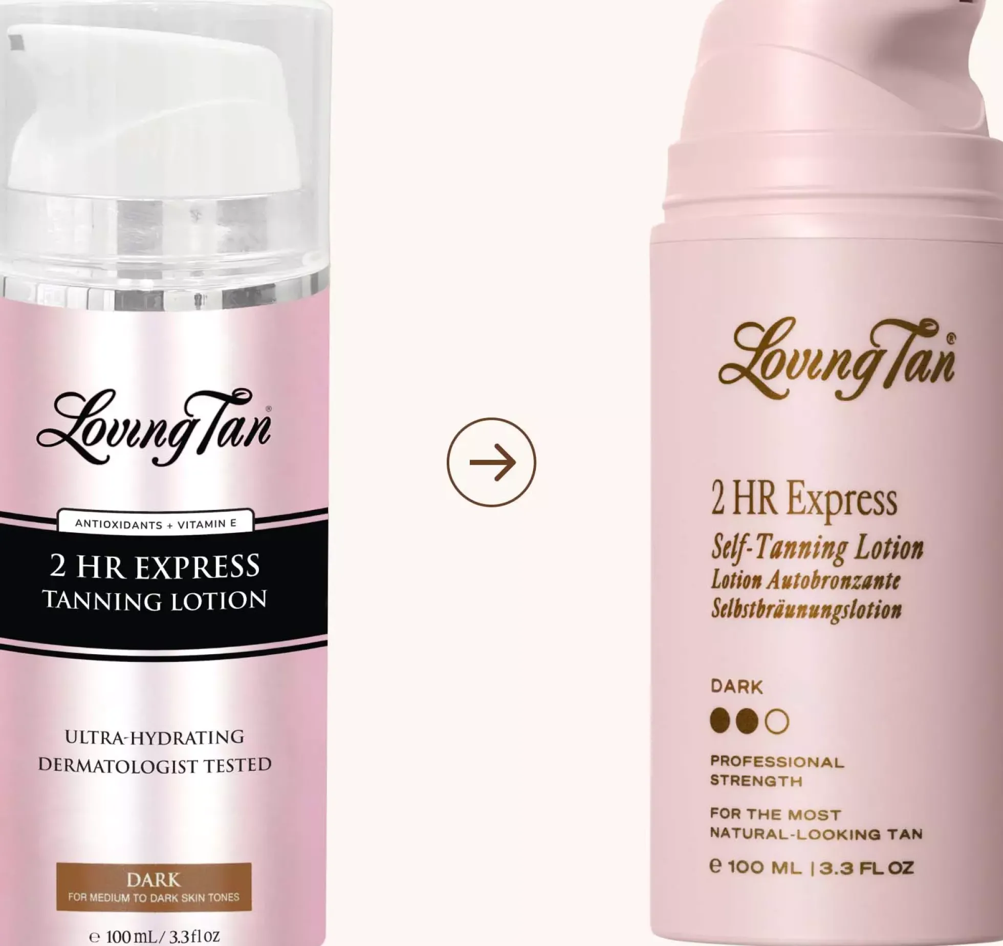 Loving Tan2 HR Express Tanning Lotion Medium