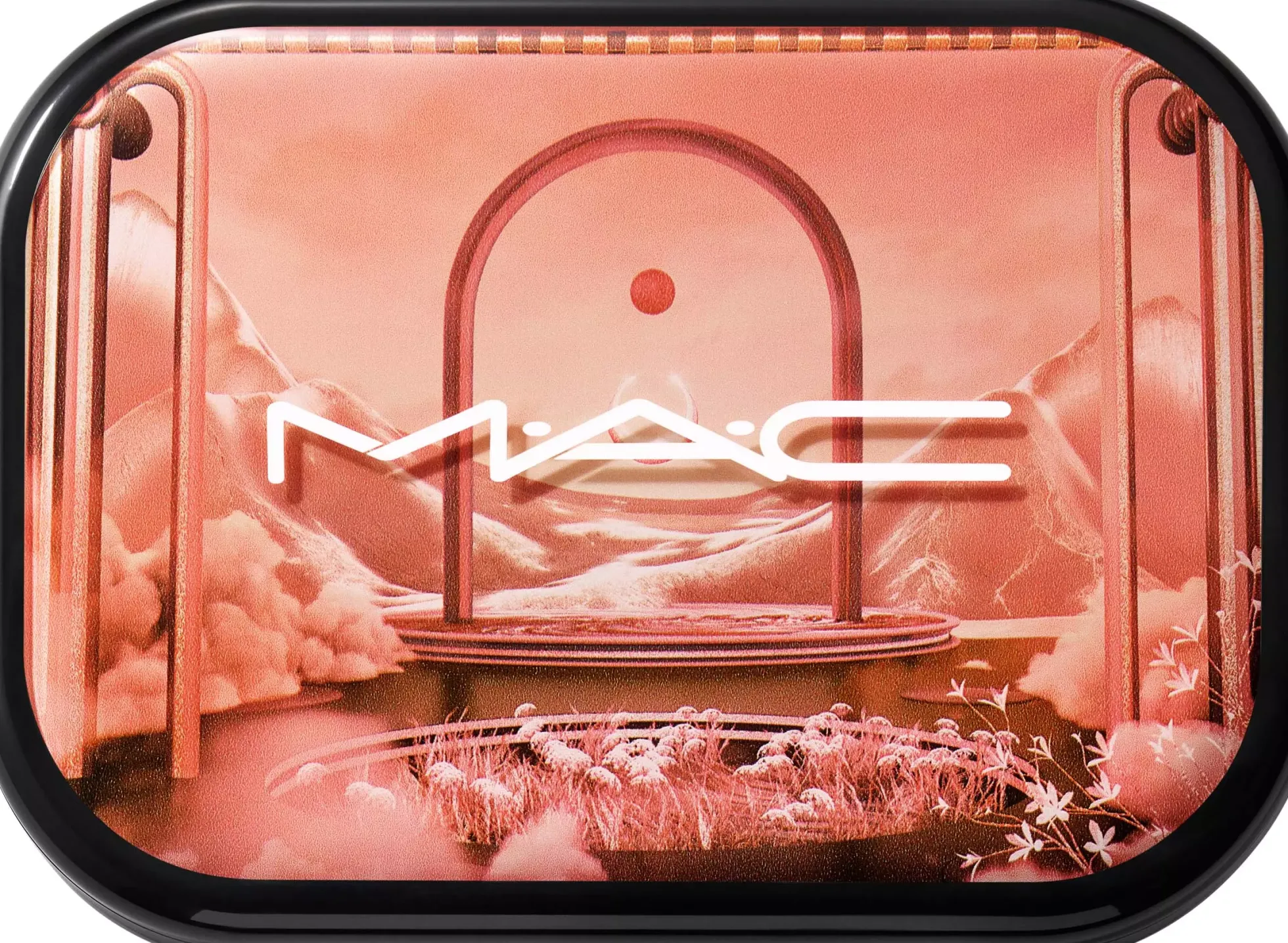 MAC Cosmetics Connect In Colour Eye Shadow Palette Embedded In Burgundy 6,3 g
