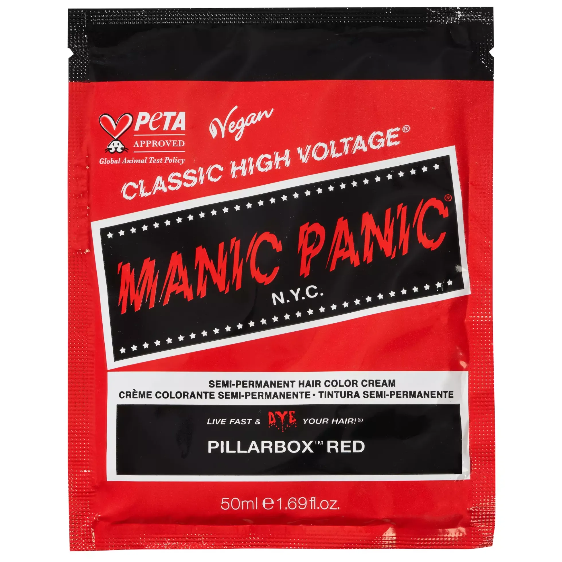 Manic PanicClassic High Voltage® Sachet Pillarbox™ Red