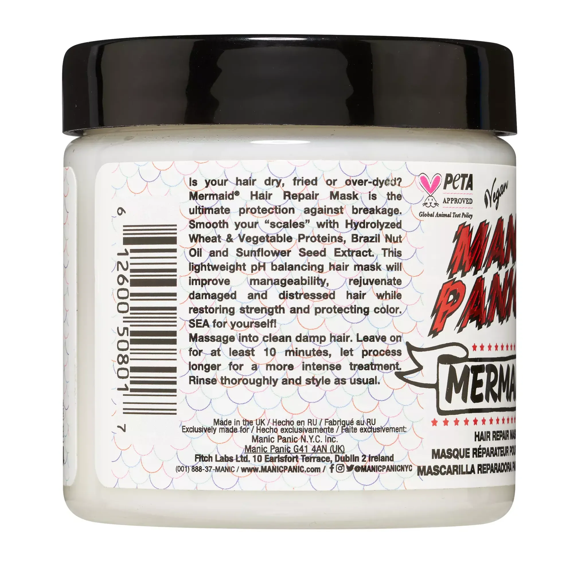 Manic Panic Mermaid Tm Hair Repair Mask